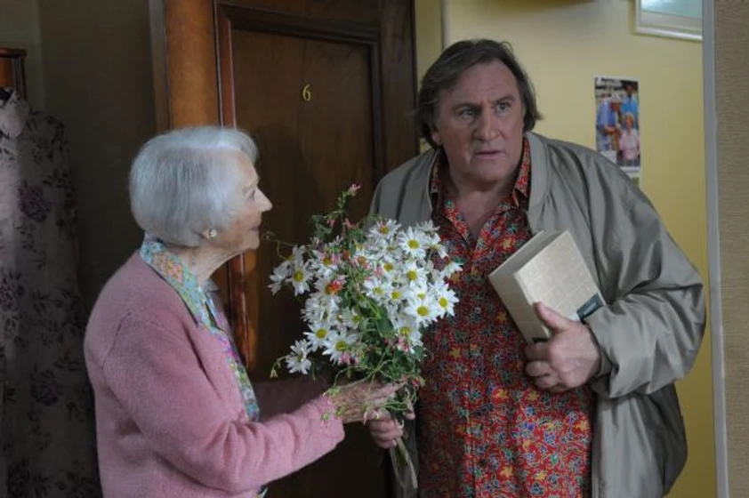 Gerard Depardieu y Gisèle Casadesus en mis-tardes-con-margueritte