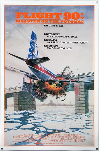 Poster de Vuelo 90: Desastre en el Potomac