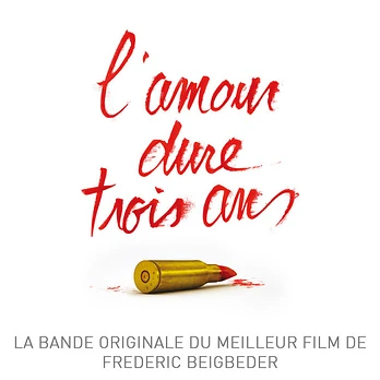 Carátula de la banda de sonido de L'Amour Dure Trois Ans