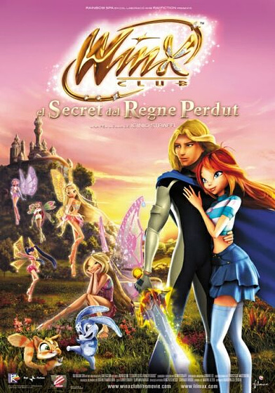 Imagen de Winx. El secreto del reino perdido (Cartel catalán)