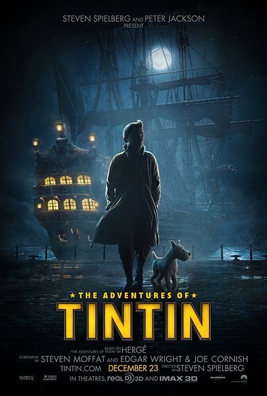 Imagen de Las Aventuras de Tintín: El secreto del Unicornio (Cartel)