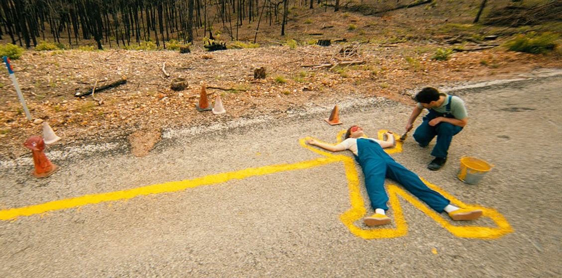 Emile Hirsch y Paul Rudd en Prince Avalanche