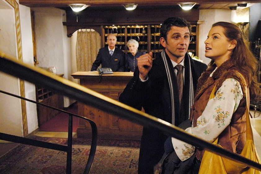 Yvonne Catterfeld y Hans Sigl en El Secreto del Lago