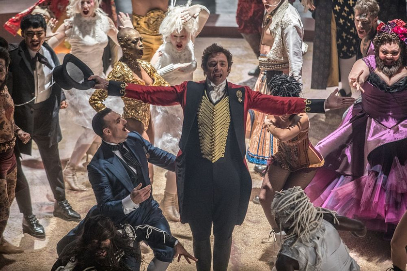 Hugh Jackman en El Gran Showman