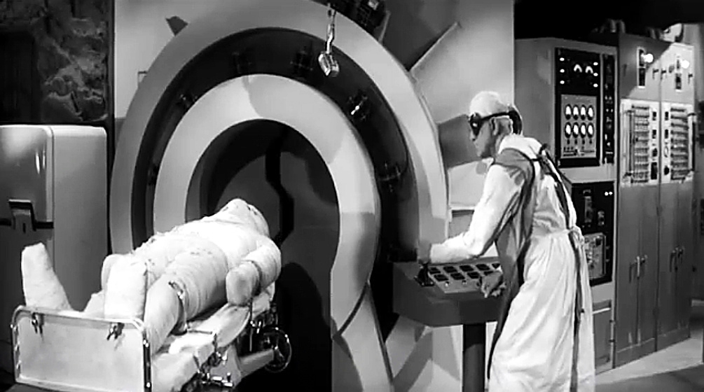 Boris Karloff en El Castillo de Frankenstein