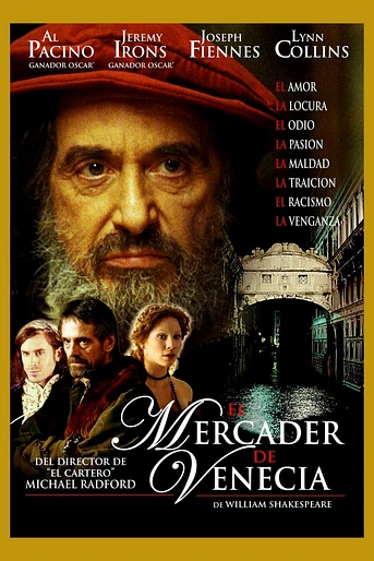 Poster de El Mercader de Venecia