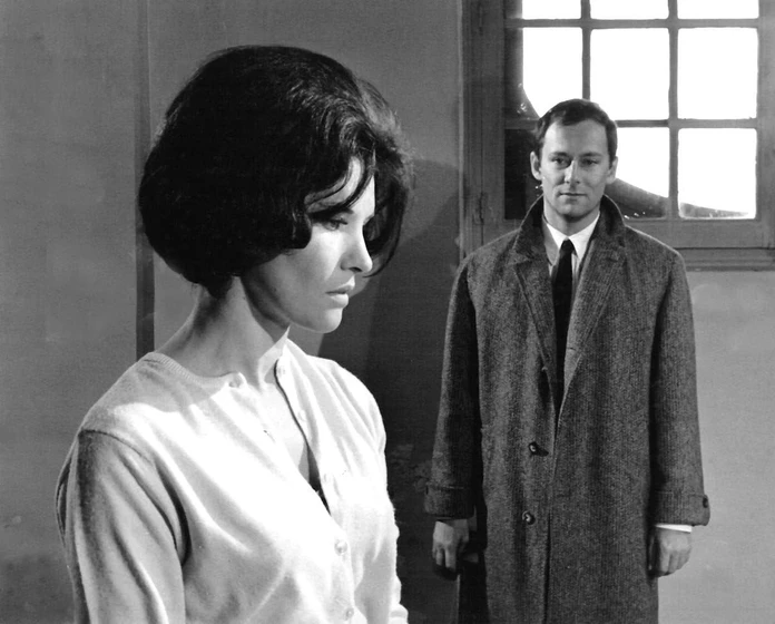 Maurice Ronet y Yelena Samarina en amador
