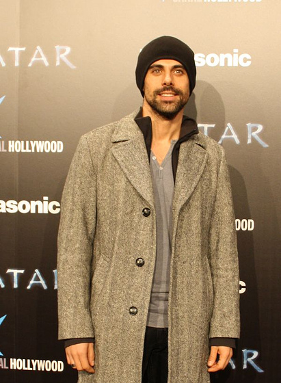 Emmanuel Esparza en Avatar (Premiere en Madrid.diciembre 2009)