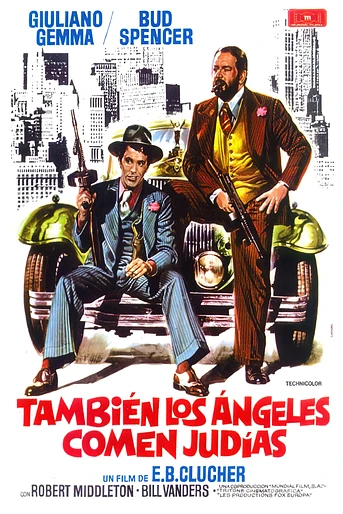 Poster de También los Ángeles Comen Judías