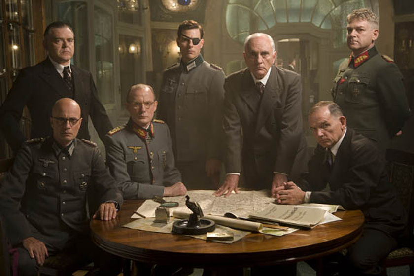 Tom Cruise, Christian Berkel, Kenneth Branagh, Bill Nighy, Kevin McNally y David Schofield en Valkiria
