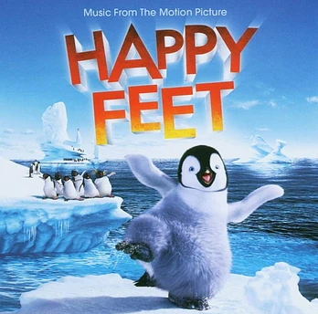 Carátula de la banda de sonido de Happy feet: Rompiendo el hielo