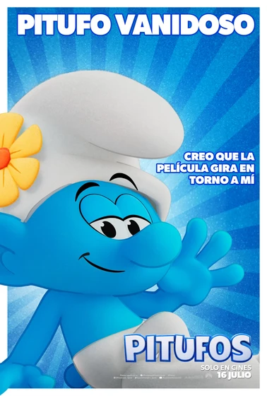 Imagen de pitufos (Cartel personajes español)