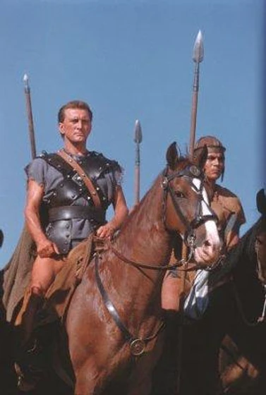 Kirk Douglas en Espartaco