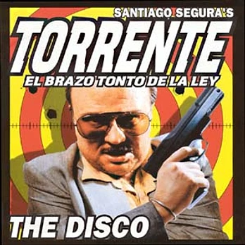 Carátula de la banda de sonido de Torrente: El brazo tonto de la ley