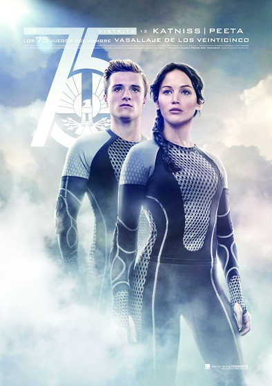 Josh Hutcherson y Jennifer Lawrence en Los Juegos del Hambre. En Llamas (Teaser personajes)