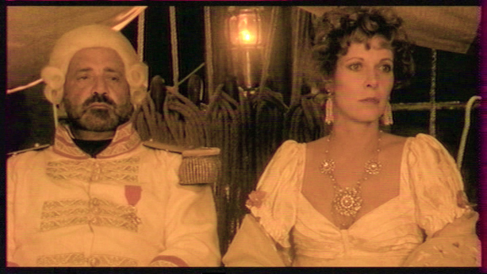 Jean Yanne y Claude Jade en Le radeau de la Méduse