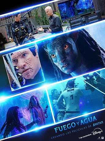 Poster de Fuego y Agua: Cómo se hicieron las Películas de Avatar