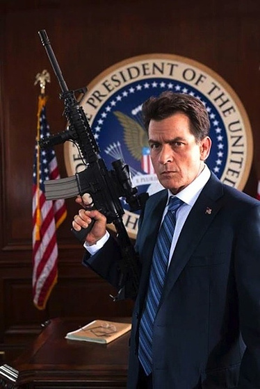 Charlie Sheen en Machete Kills
