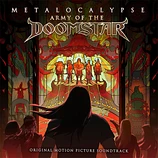 Carátula de la banda de sonido de Metalocalipsis: El Ejército de la Estrella del Apocalipsis