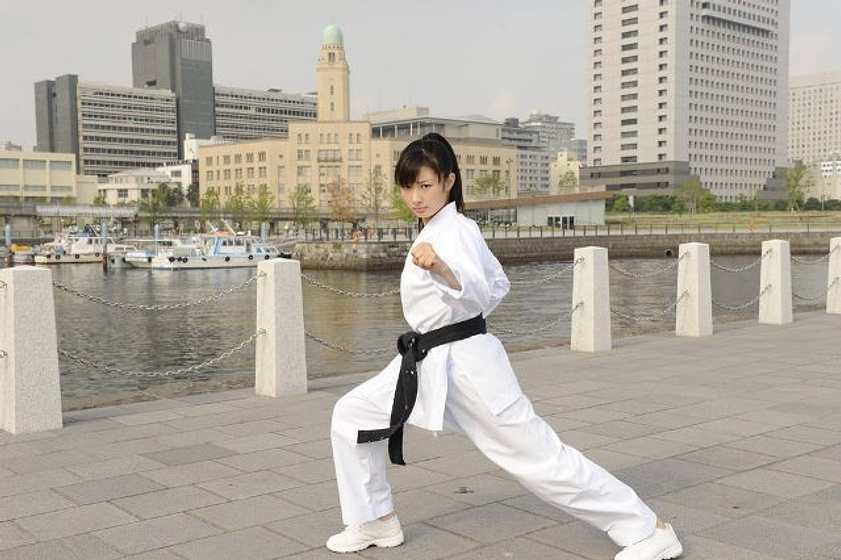 Rina Takeda en K.G. (Karate Girl)