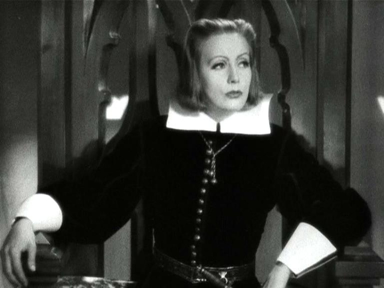 Greta Garbo en La Reina Cristina de Suecia