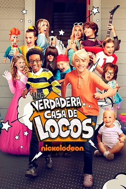poster for the season 1 of Una Verdadera Casa de locos