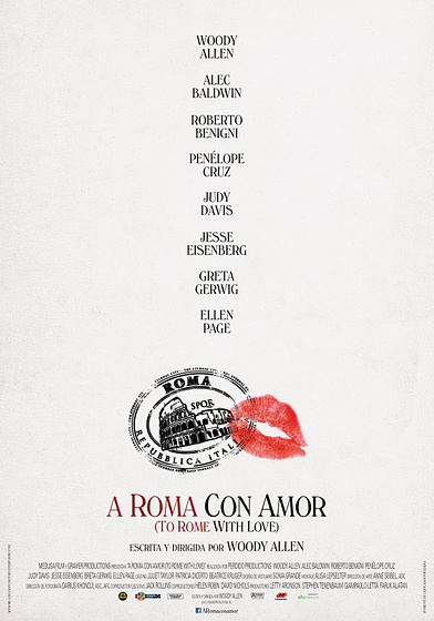 Imagen de A Roma con amor (Cartel)
