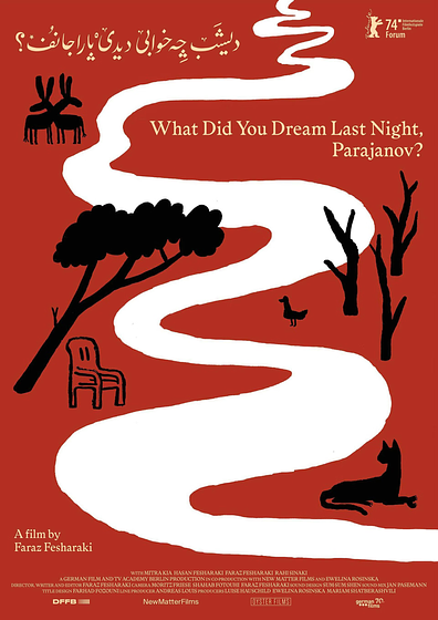 Imagen de What did you Dream Last night, Parajanov? (Cartel internacional)