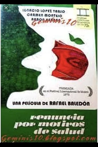 Poster de Renuncia por motivos de salud