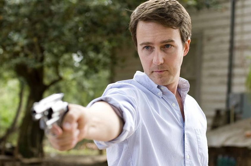 Edward Norton en Hojas de Hierba