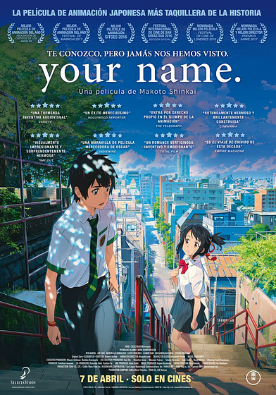 Imagen de Your Name (Cartel español)
