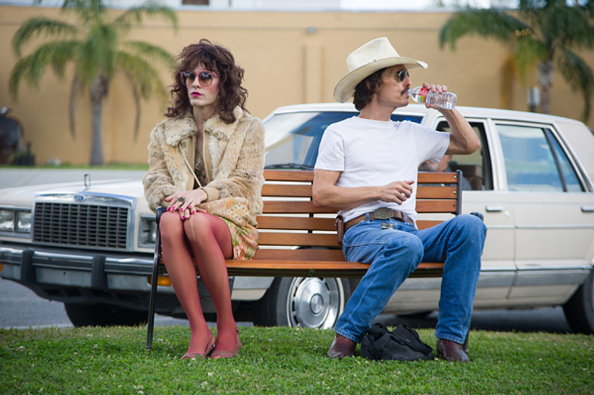 Jared Leto y Matthew McConaughey en Dallas Buyers Club