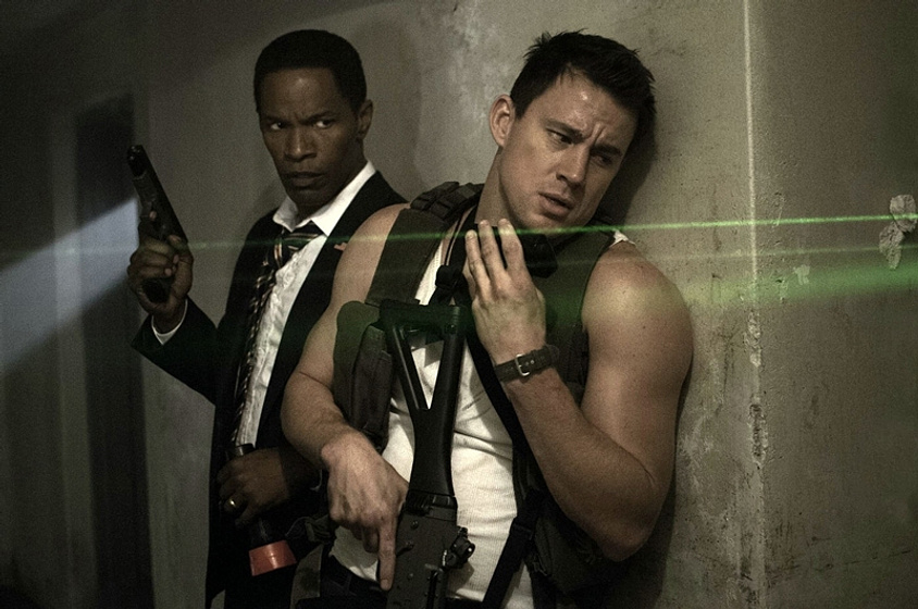 Jamie Foxx y Channing Tatum en Asalto al Poder