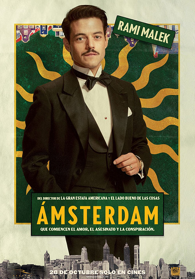 Imagen de Amsterdam (Cartel personajes español)
