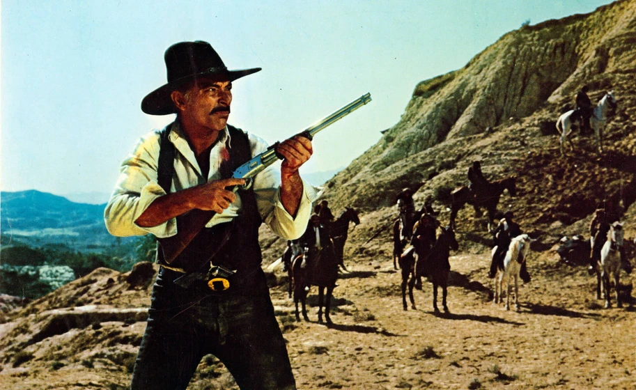 Lee Van Cleef en el-halcon-y-la-presa