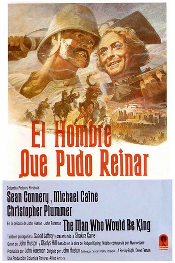 Poster de El Hombre que Pudo Reinar