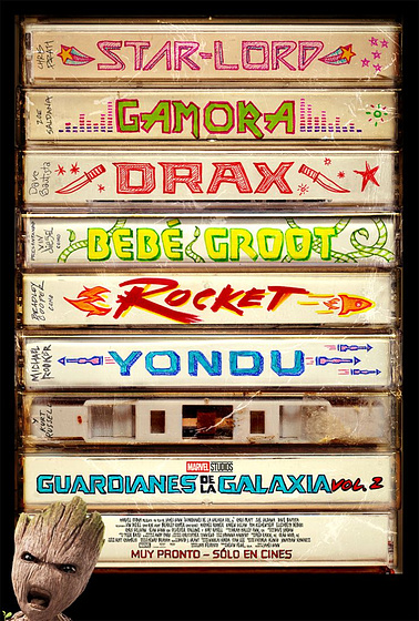 Imagen de Guardianes de la galaxia Vol. 2 (Cartel teaser español)