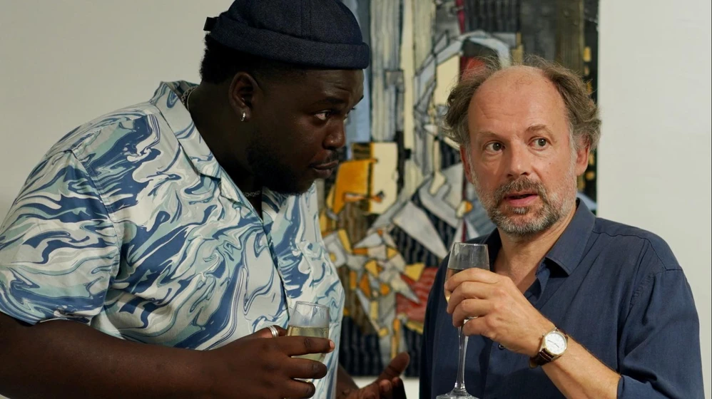 Denis Podalydès y Salif Cissé en el-amigo-inesperado