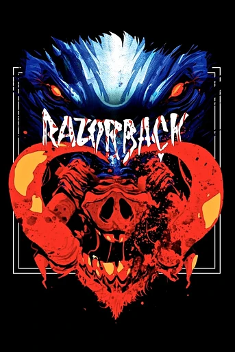 Poster de Razorback, Los Colmillos del Infierno