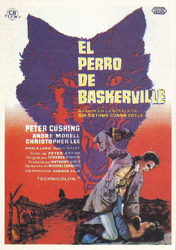 poster of content El Perro de los Baskerville (1959)