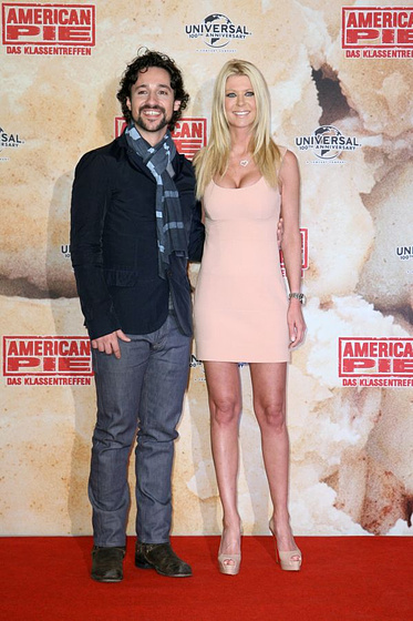 Thomas Ian Nicholas y Tara Reid en American Pie: El Reencuentro (Premiere en Berlin. Abril 2012)