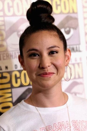 Christina Hodson en bumblebee (Comic con San Diego. Julio 2018)