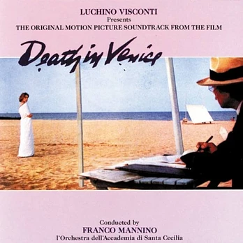 Carátula de la banda de sonido de Muerte en Venecia