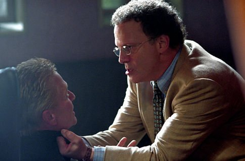 Michael Douglas y Albert Brooks en Hasta que la Muerte los Separe