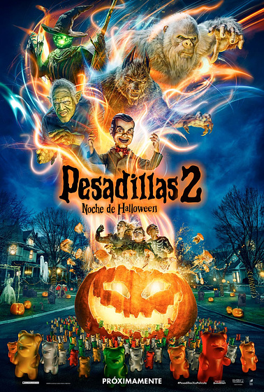 Imagen de Pesadillas 2. Noche de Halloween (Cartel español)