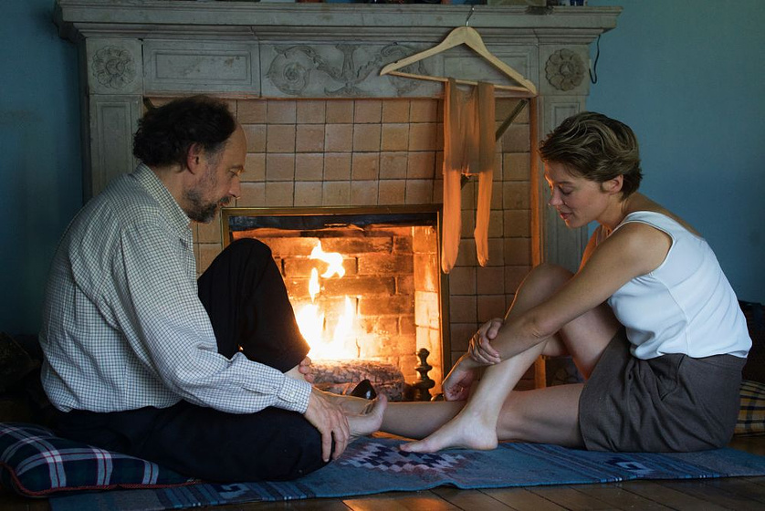 Denis Podalydès y Léa Seydoux en Fantasías de un Escritor