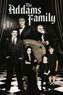 poster for the season 1 of La familia Adams
