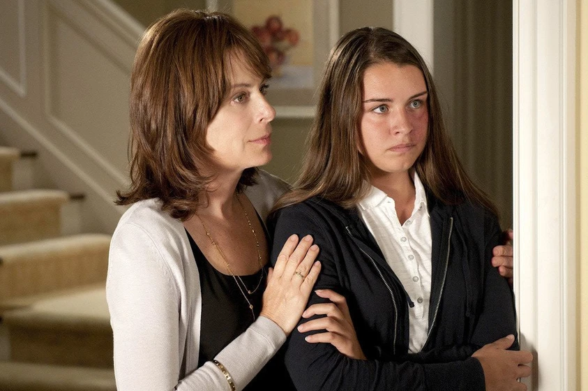 Jane Kaczmarek y Rebecca Williams en Malas Compañías