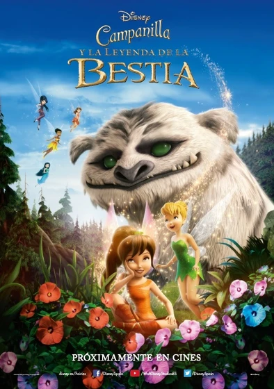 Imagen de campanilla-y-la-leyenda-de-la-bestia (Cartel español)