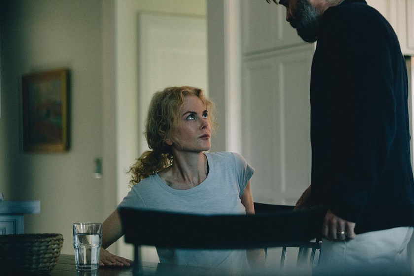 Colin Farrell [I] y Nicole Kidman en El Sacrificio de un Ciervo sagrado